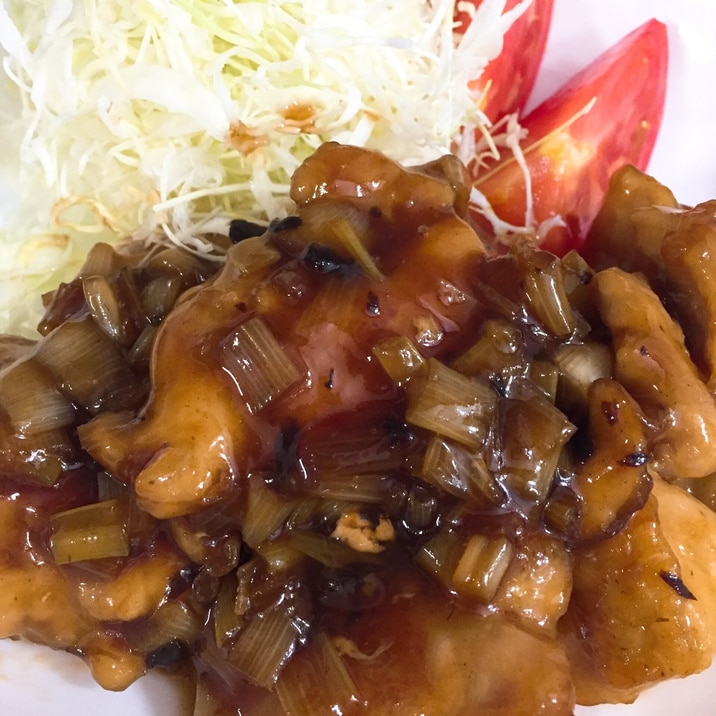 ご飯が進む!鶏肉の甘酢絡め